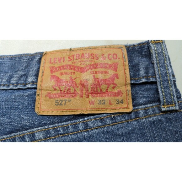 Levi's 527 32x34 (32x32) Boot Cut Jeans Western Cowboy - Picture 7 of 7
